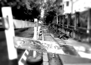 Közműépítési munkákkal kapcsolatos tájékoztatás borítóképe