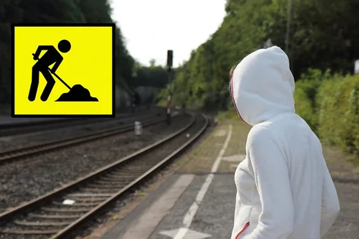 'Vágányzári hirdetmény' cikk borítóképe