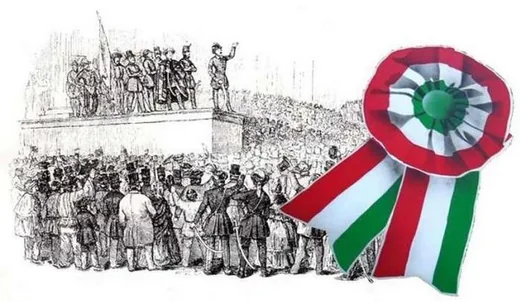 'Megemlékezés Március 15. alkalmából ' cikk borítóképe