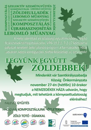 Legyünk együtt zöldebbek! borítóképe