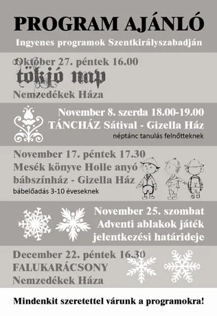 Programajánló borítóképe