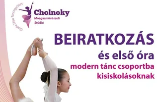 Modern tánc csoport kisiskolásoknak borítóképe