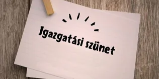 Igazgatási szünet borítóképe